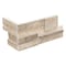 Msi Rockmount Casa Blen 3D Ledger Panel 6 In. X 18 In. Natural Multi Finishtravertine Wall Tile, 4PK ZOR-PNL-0081 - alternate 2